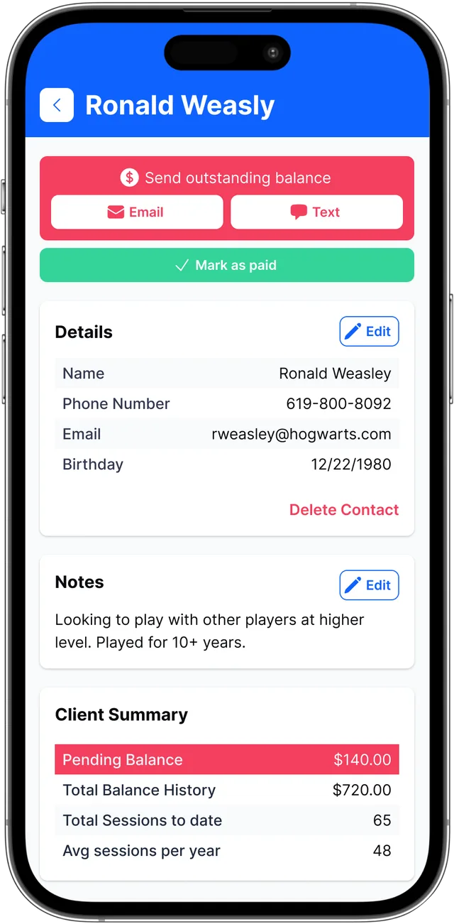 Manage balance feature illustration